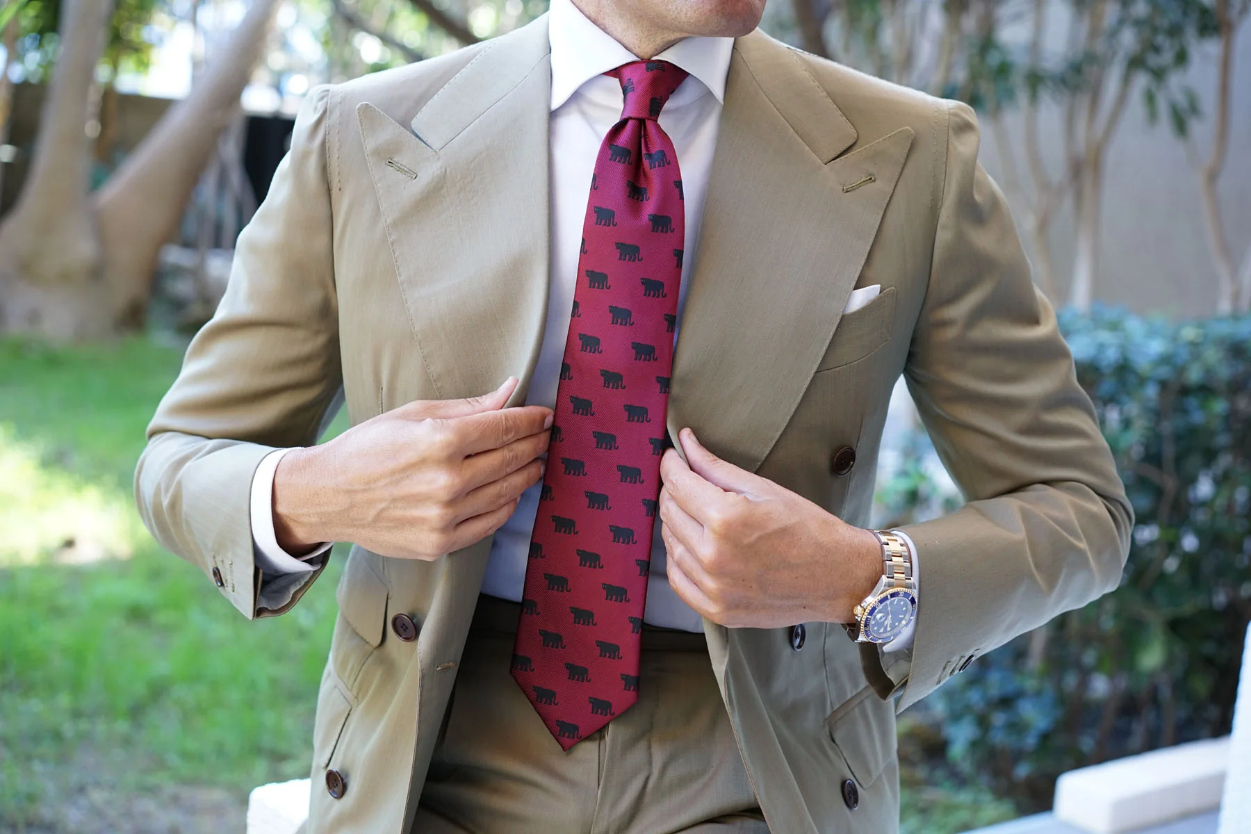 Black Panther Necktie - Image 4
