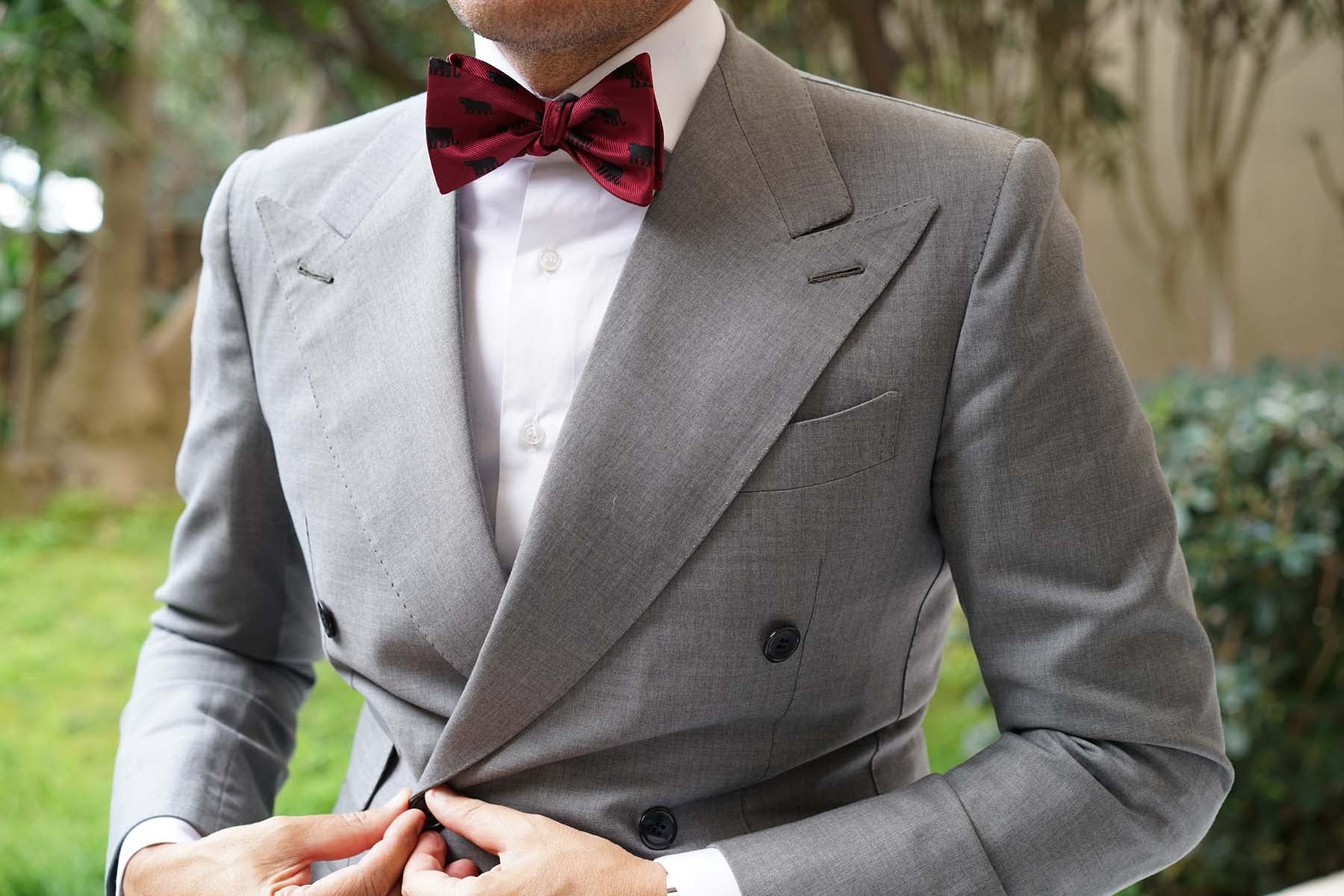 Black Panther Self Bow Tie - Image 4