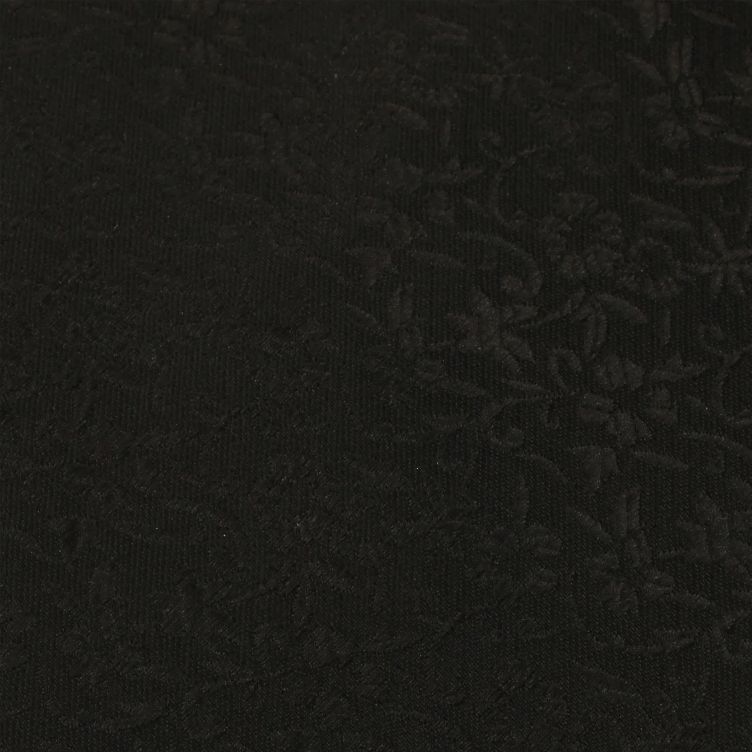 Black Floral Pattern Tie - Image 3