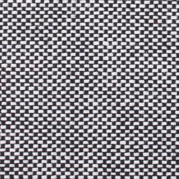 Black Tweed Linen Stitching Self Tie Diamond Bow Tie - Image 2