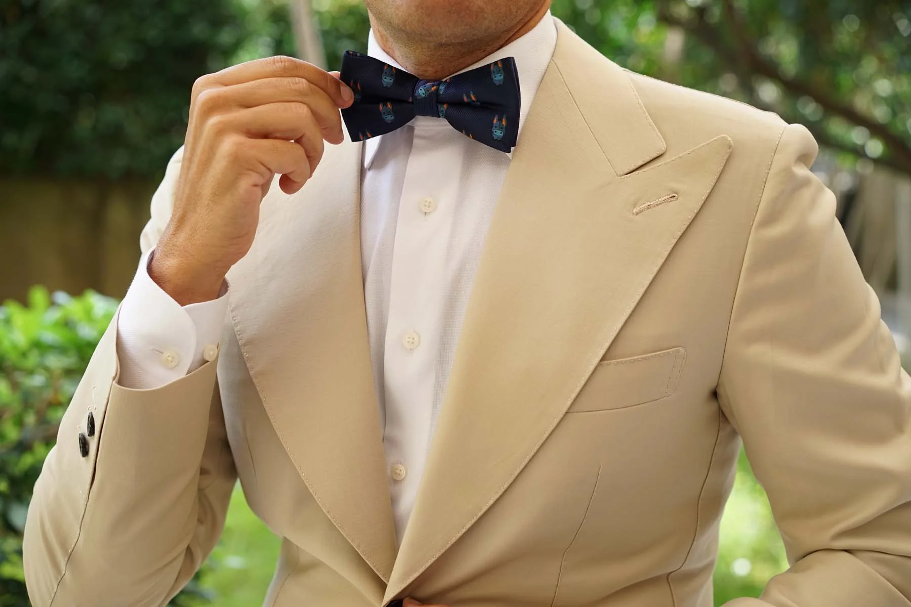 Blue Donkey Bow Tie - Image 8