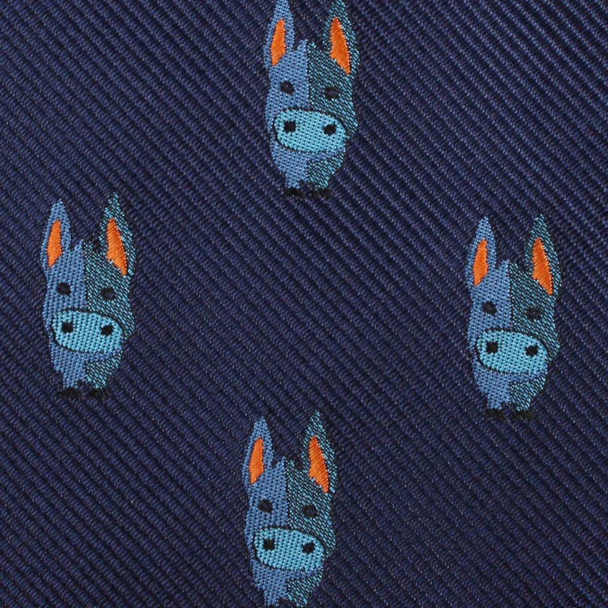 Blue Donkey Self Bow Tie - Image 3
