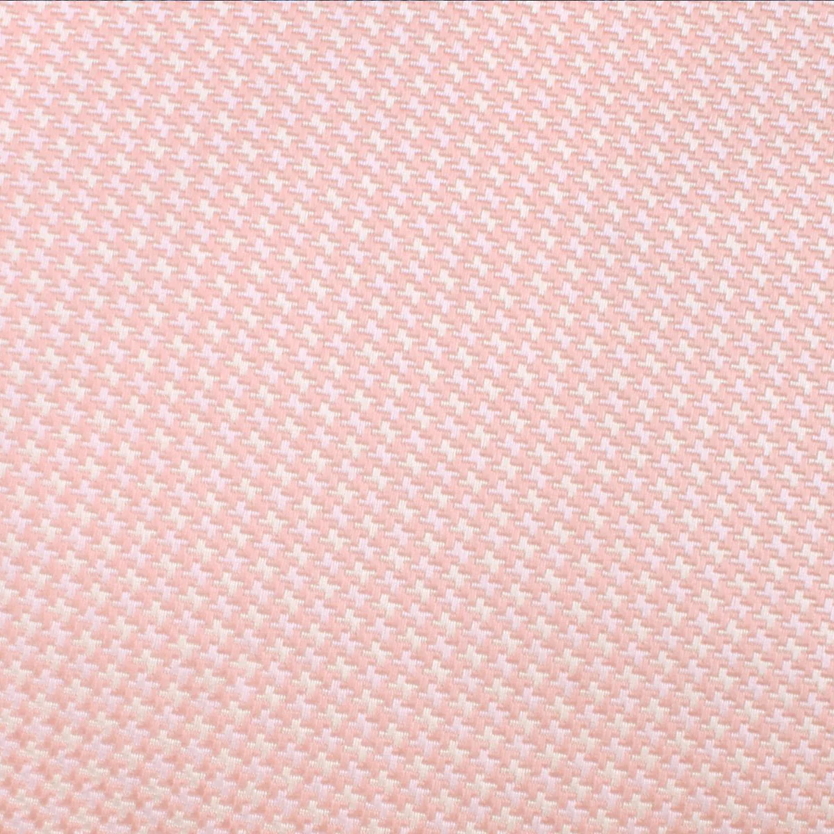 Blush Pink Houndstooth Pocket Square - Image 2