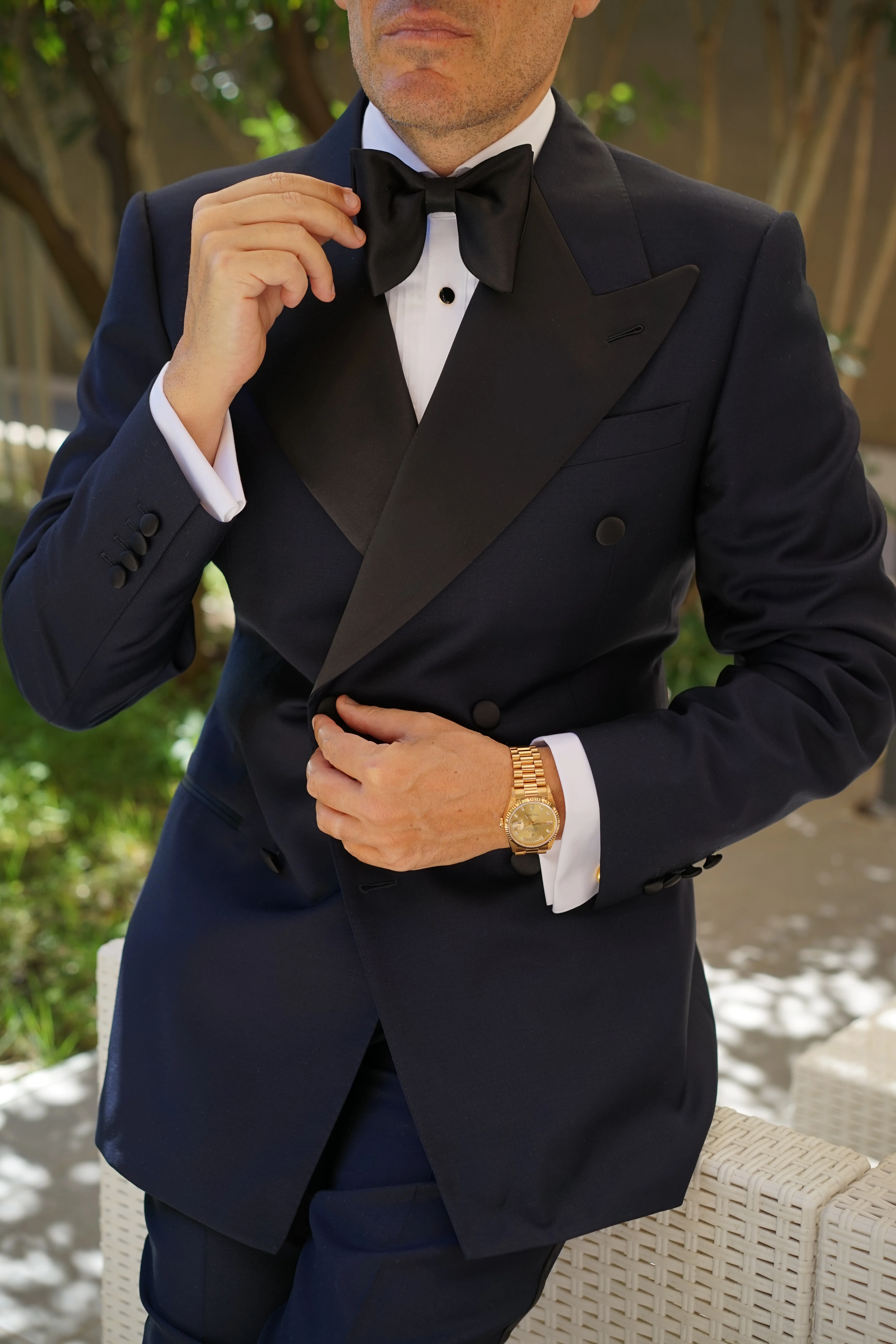 Bond Black Butterfly Bow Tie - Image 21