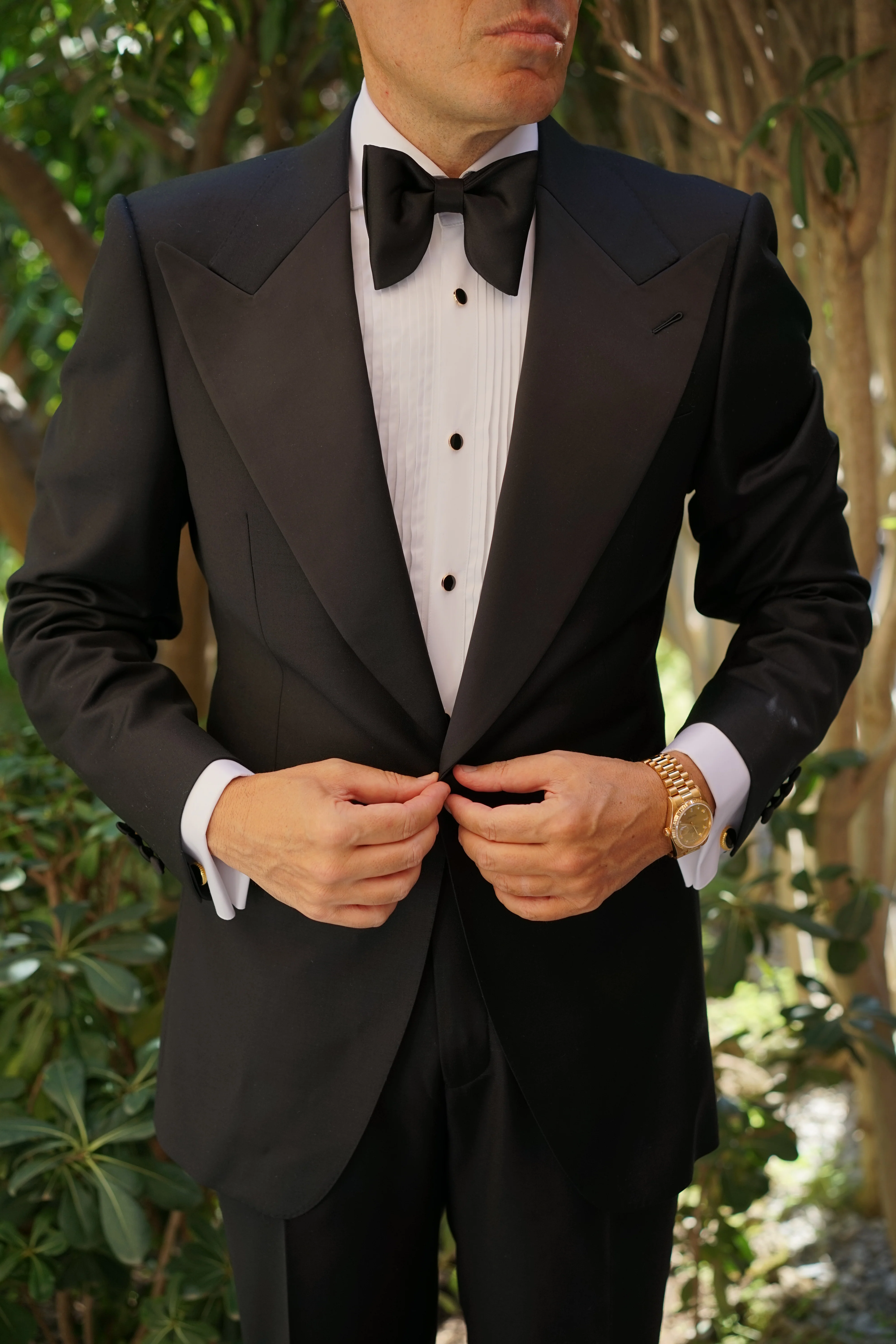 Bond Black Butterfly Bow Tie - Image 5