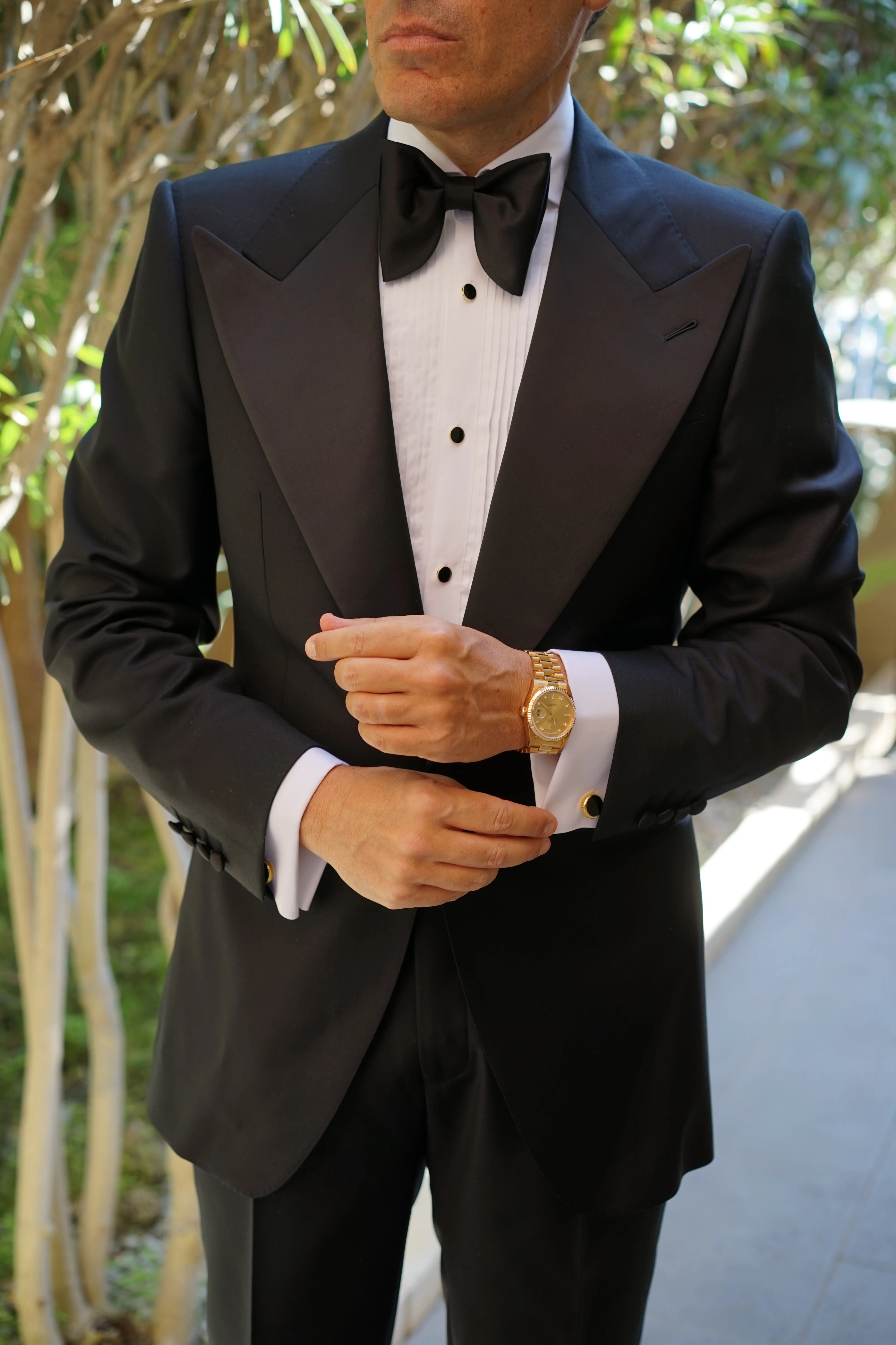 Bond Black Butterfly Bow Tie - Image 9