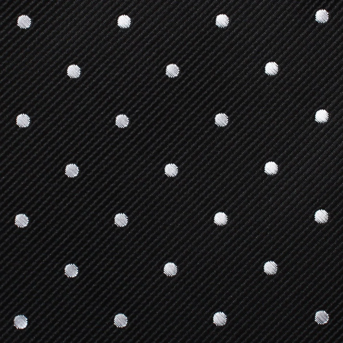 Bond Black Polka Dots Necktie - Image 3