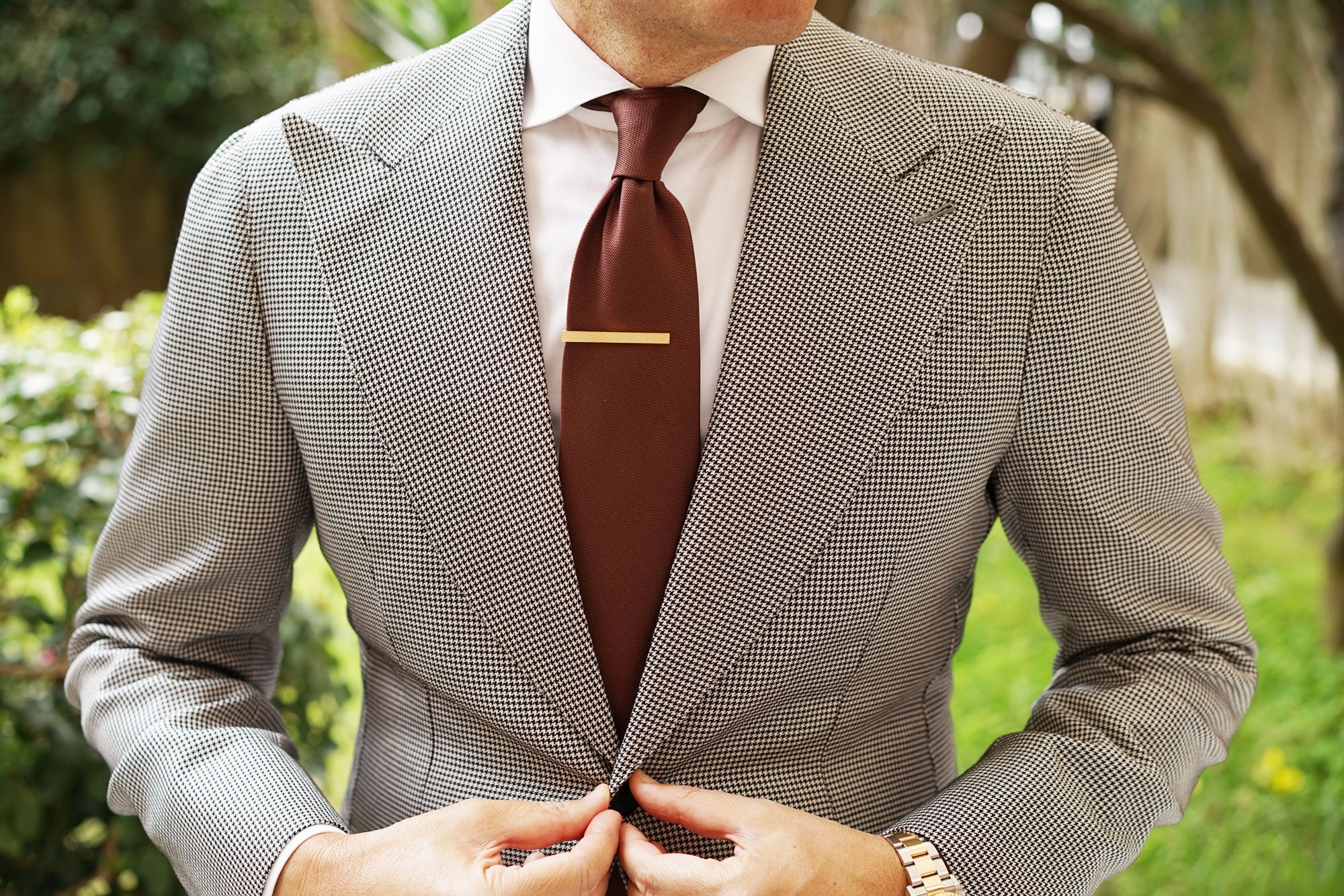 Bond Gold Tie Bar - Image 3