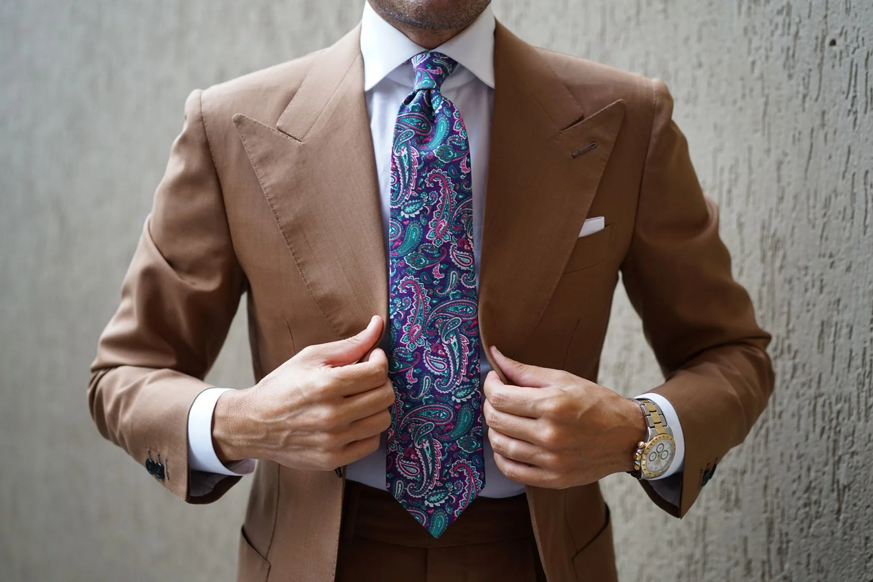 Botte Jegge Paisley Necktie - Image 10