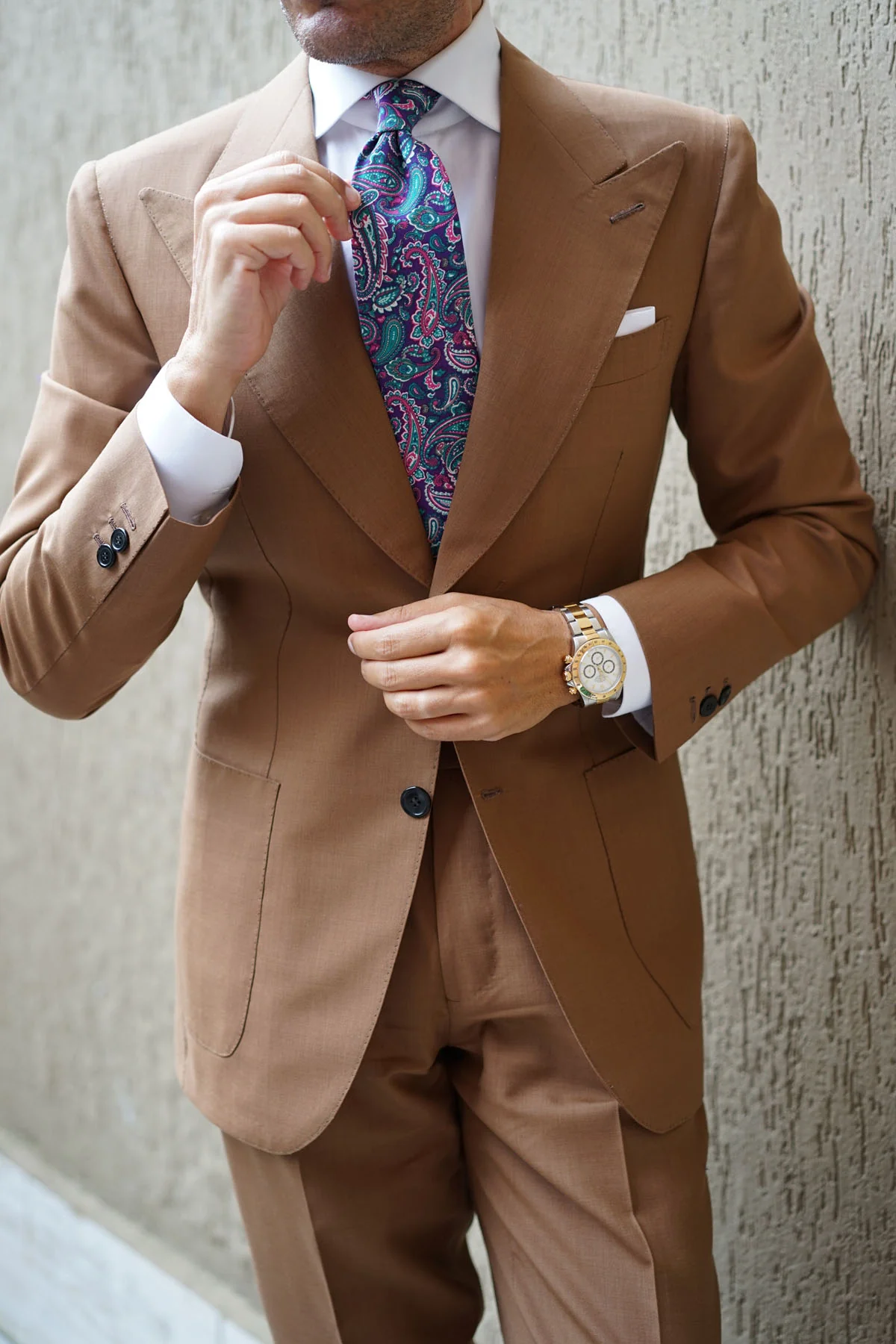 Botte Jegge Paisley Necktie - Image 12