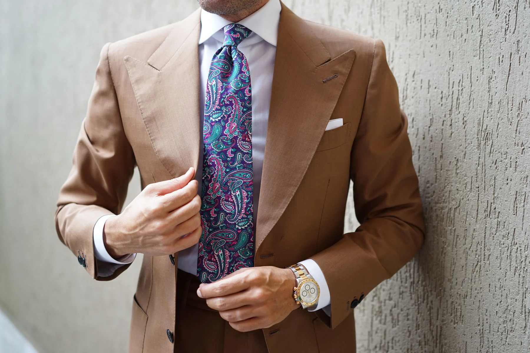 Botte Jegge Paisley Necktie - Image 14