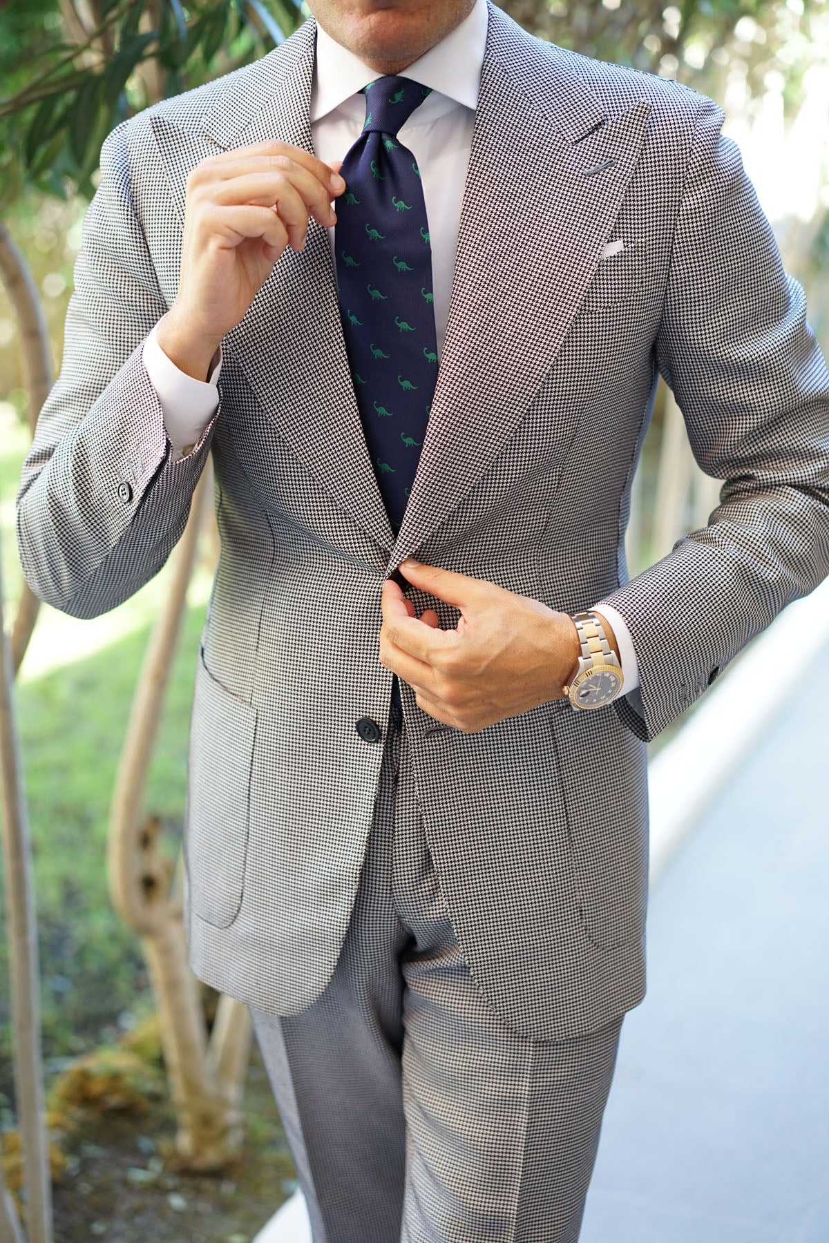 Brontosaurus Dinosaur Tie - Image 10