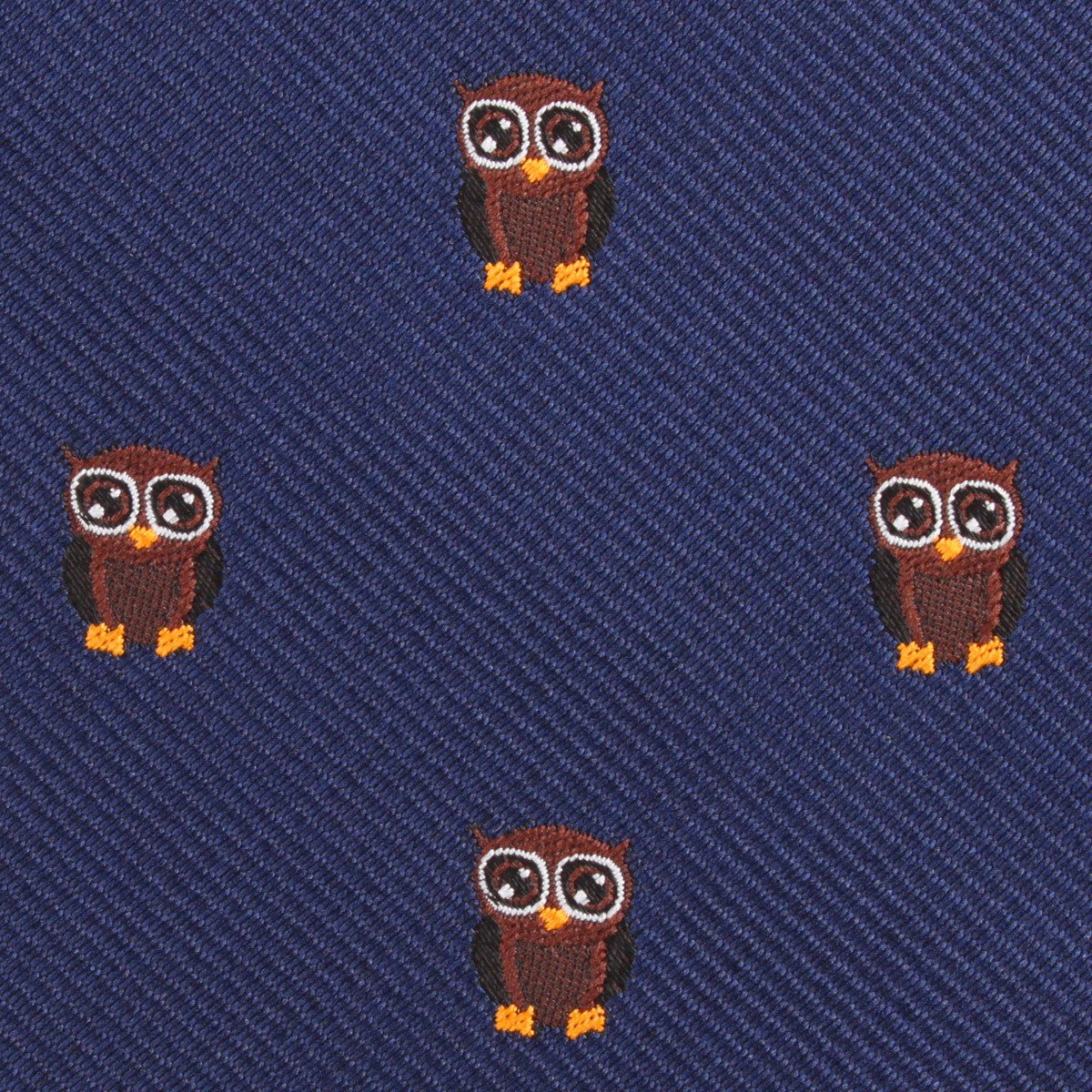 Brown Horned Owl Kids Diamond Bow Tie - Image 2