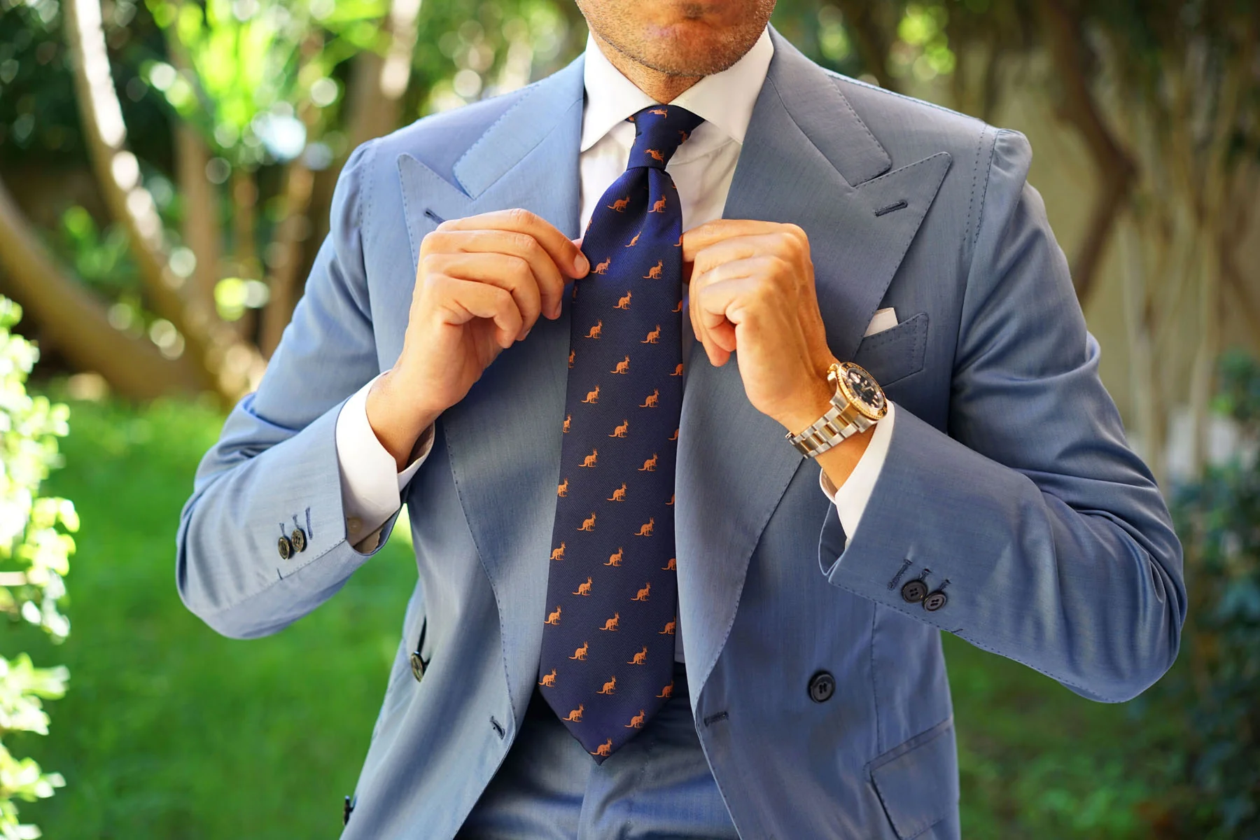 Brown Kangaroo Tie - Image 4