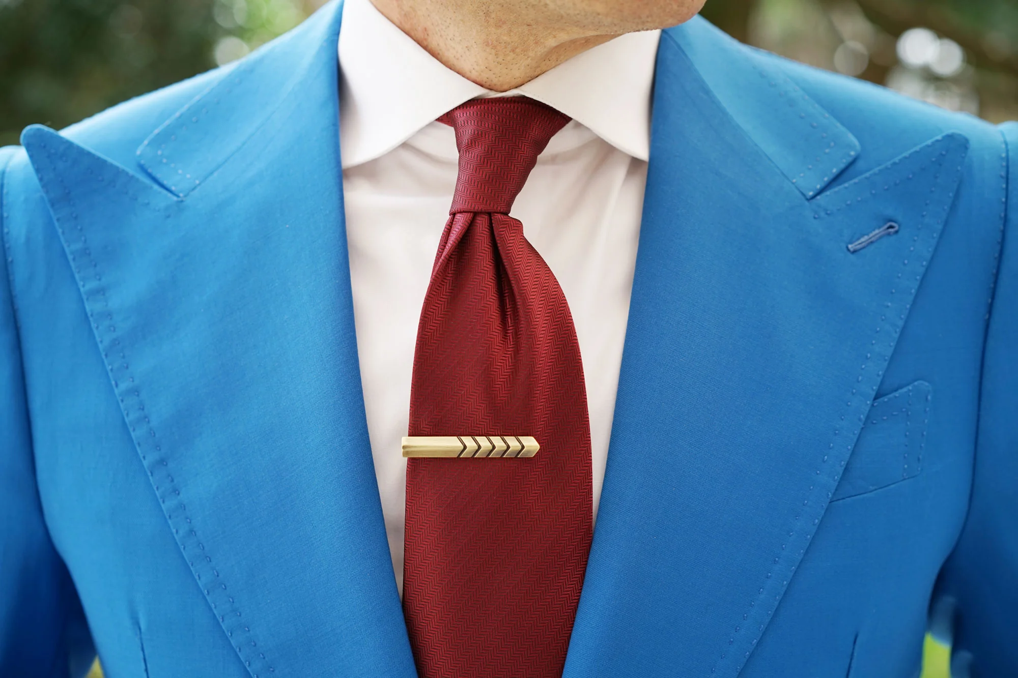 Bufalino Antique Brass Tie Bar - Image 7
