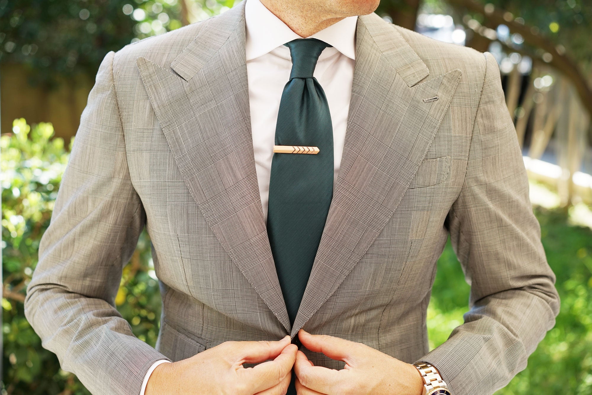 Bufalino Antique Copper Tie Bar - Image 3