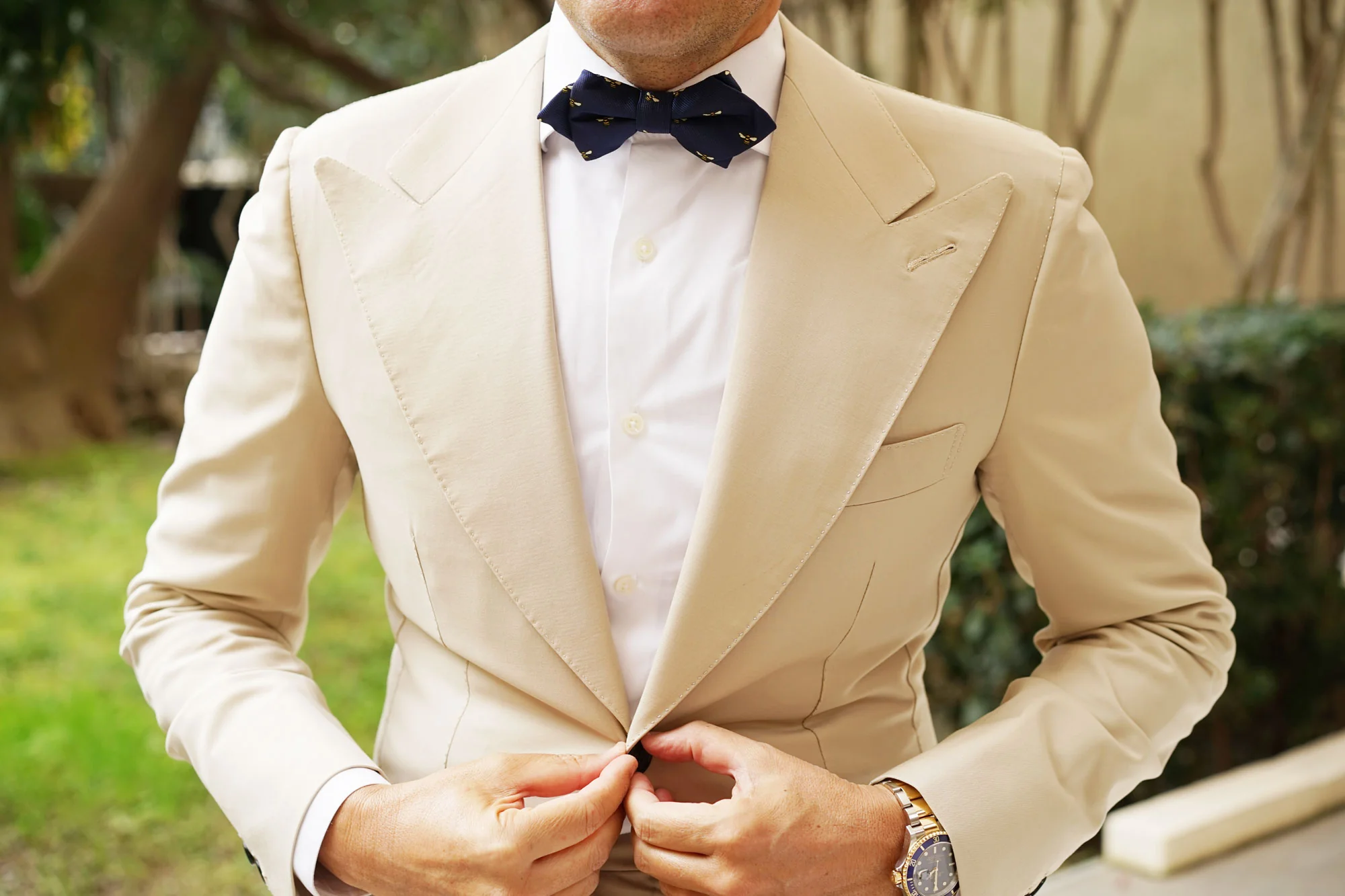 Bumble Bee Diamond Bow Tie - Image 7