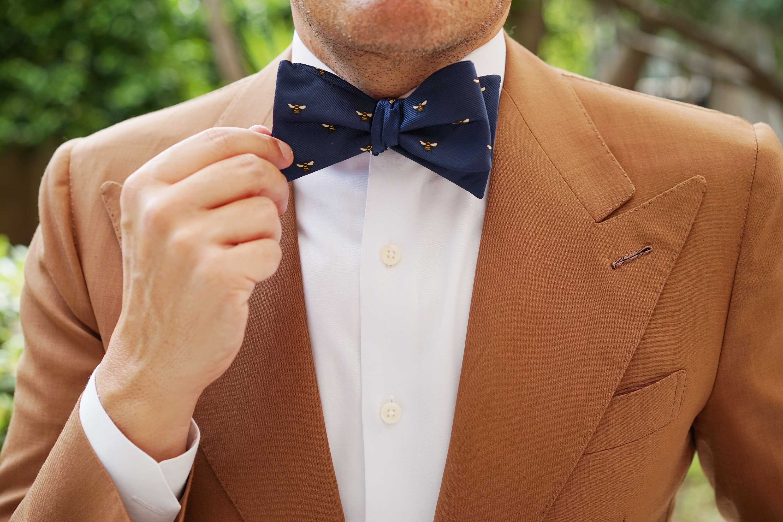 Bumble Bee Self Bow Tie - Image 10