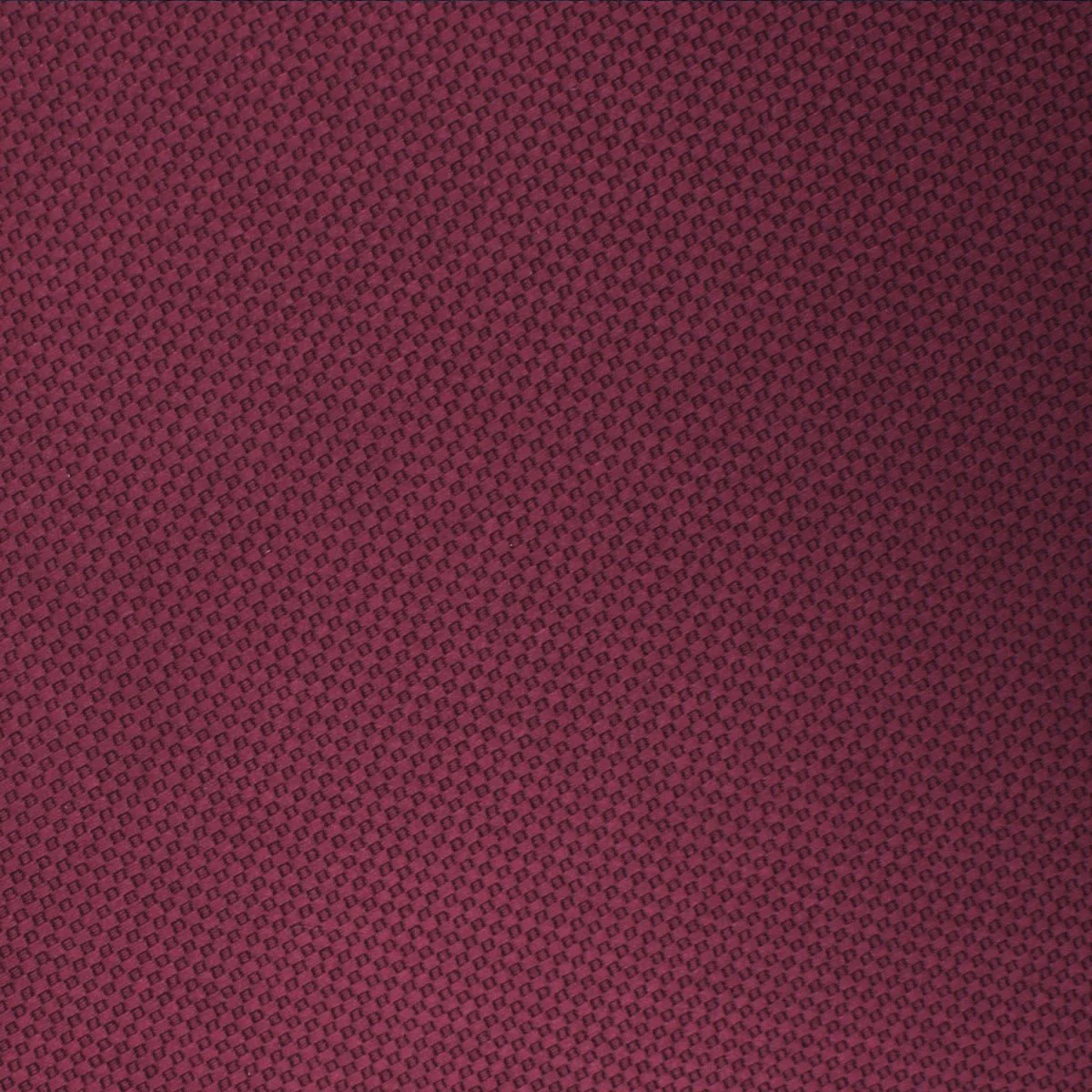Burgundy Basket Weave Pocket Square - Image 2