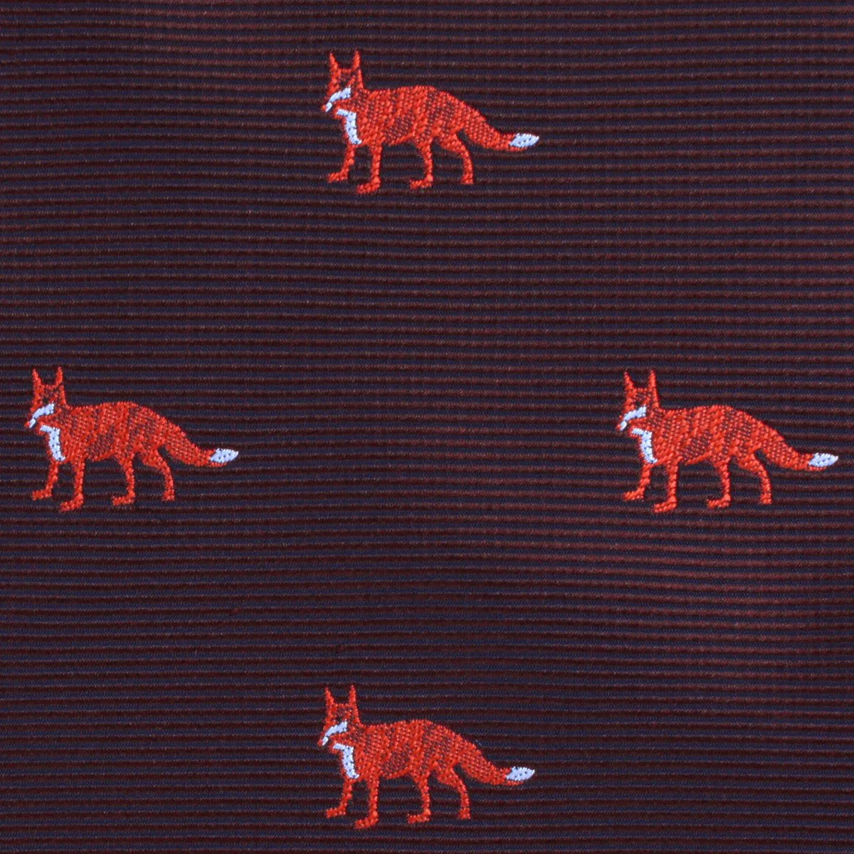 Burgundy Fox Self Bow Tie - Image 3