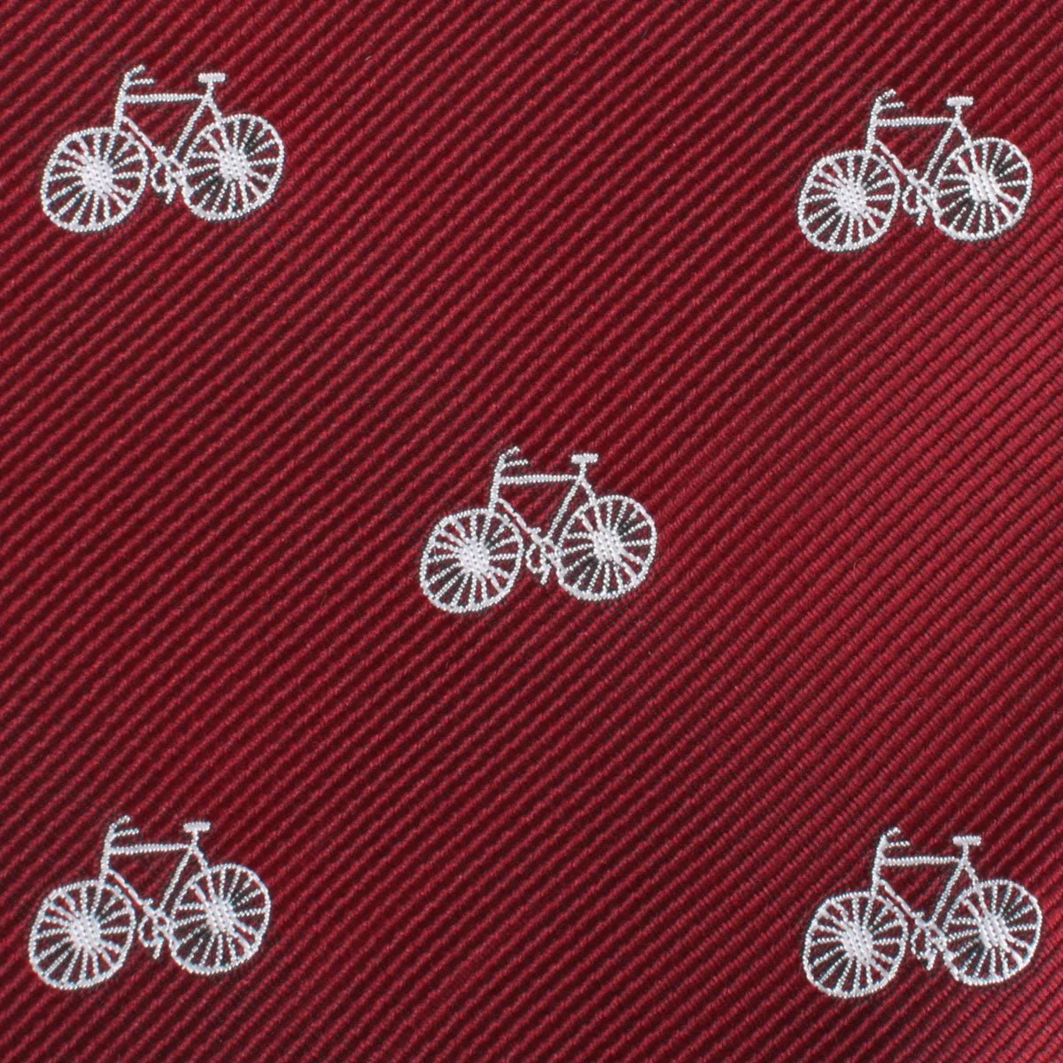 Burgundy French Bicycle Kids Bow Tie - Image 2