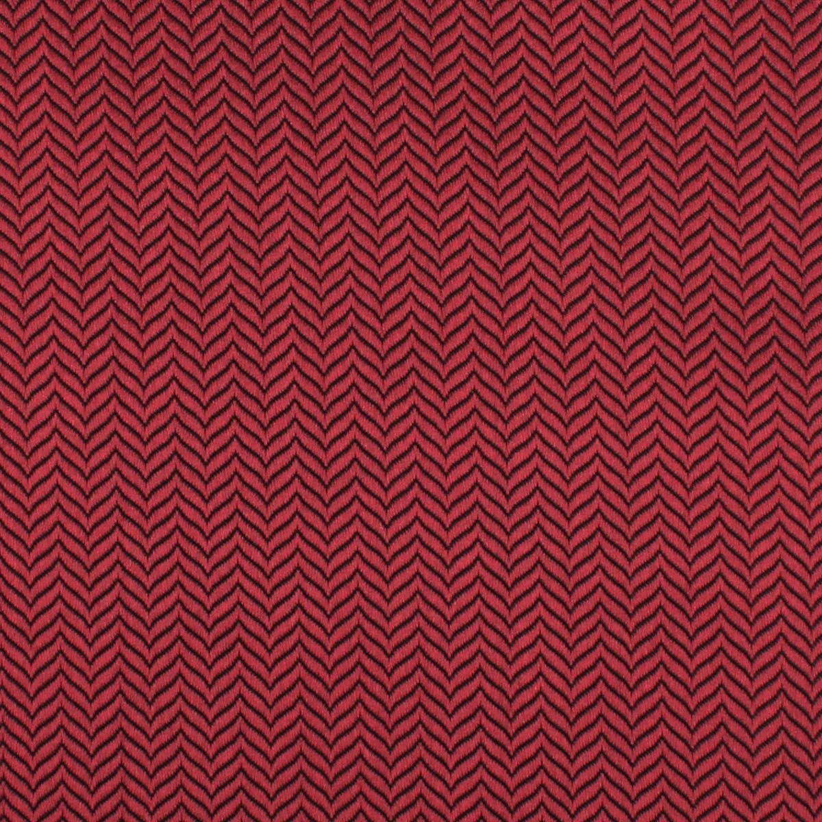 Burgundy Herringbone Skinny Tie - Image 3