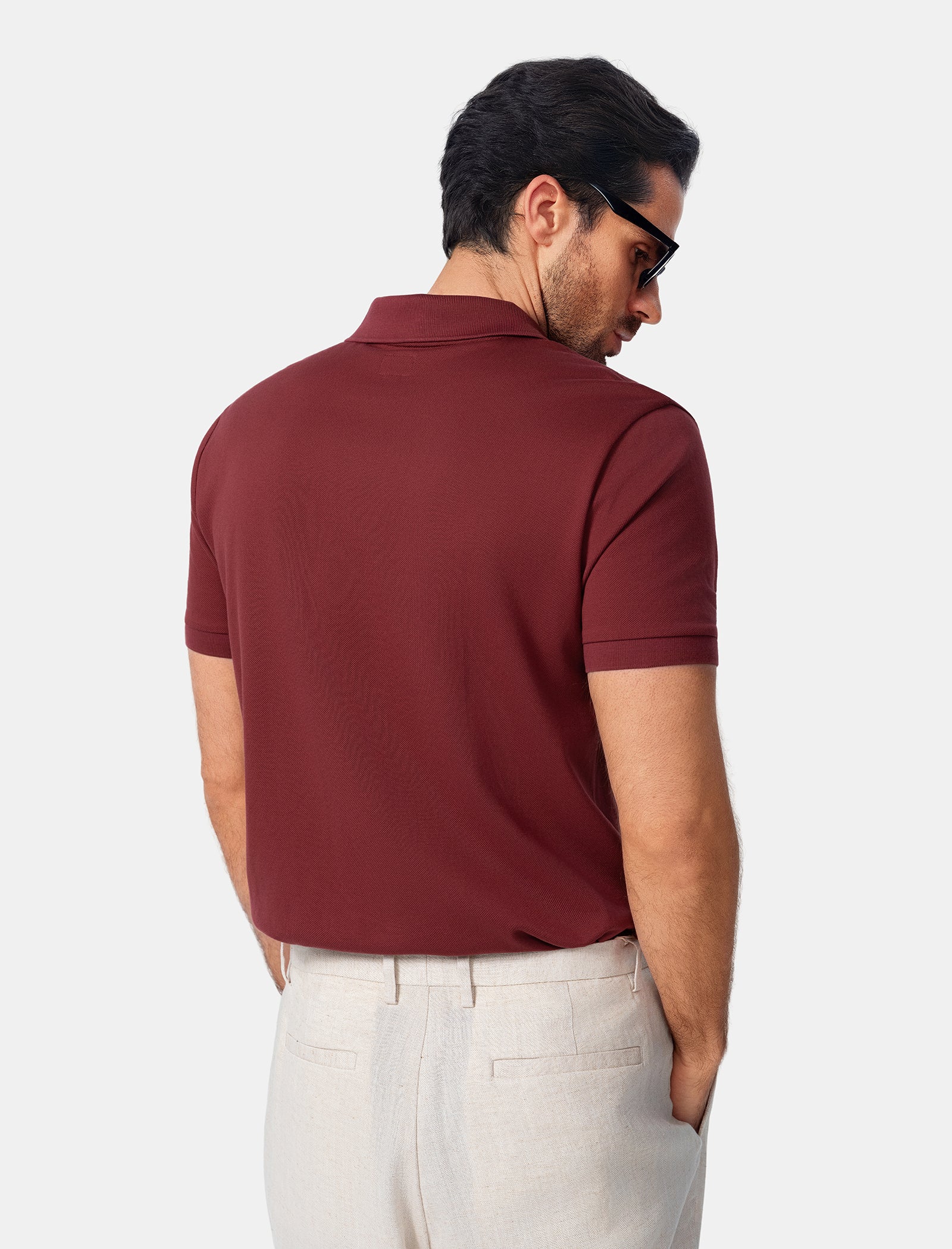 Burgundy Polo - Image 9