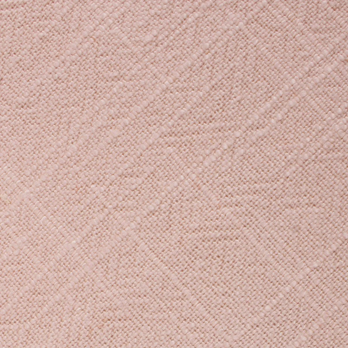 Cameo Beige Pink Chenille Linen Skinny Tie - Image 3