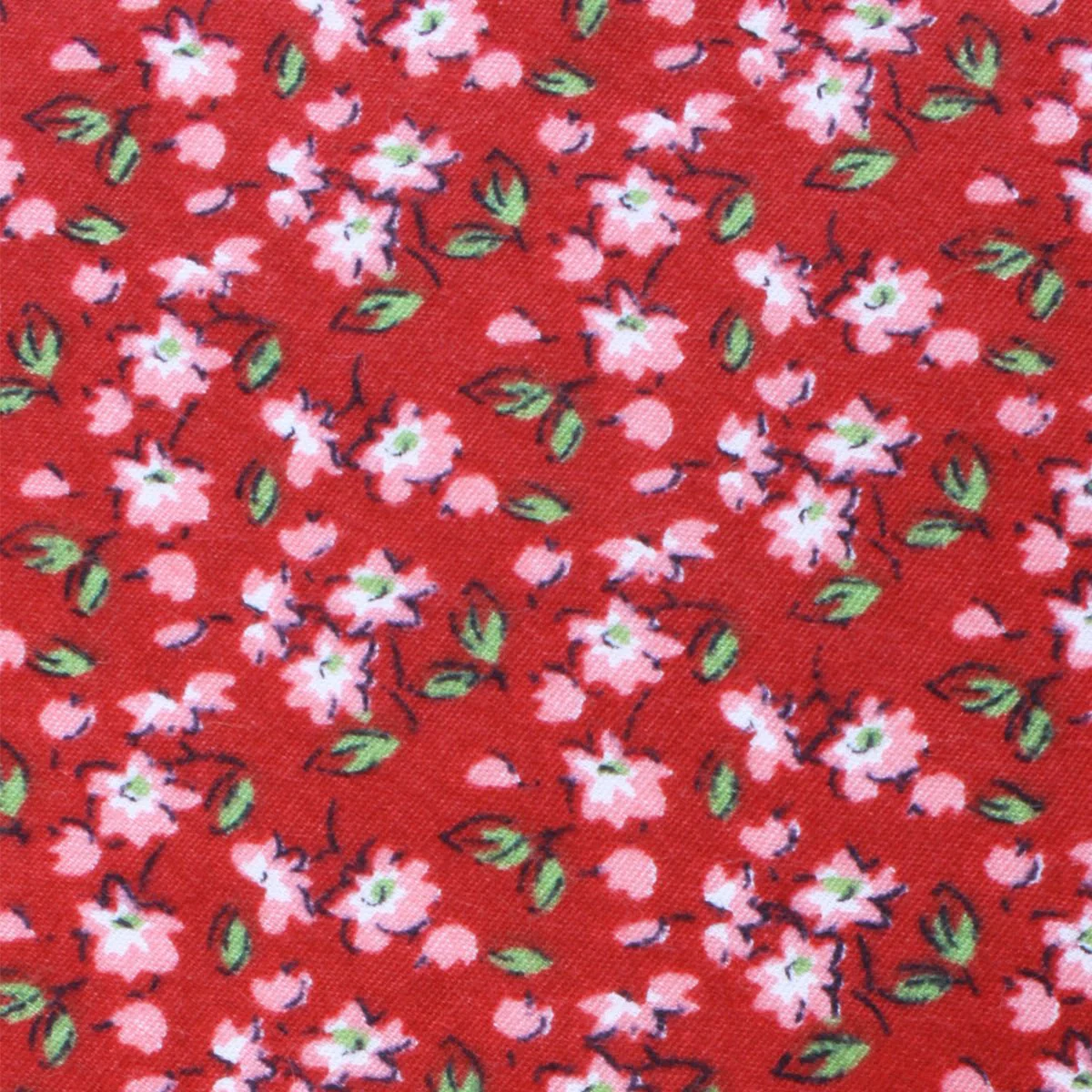 Cano Cristales Scarlet Floral Necktie - Image 3