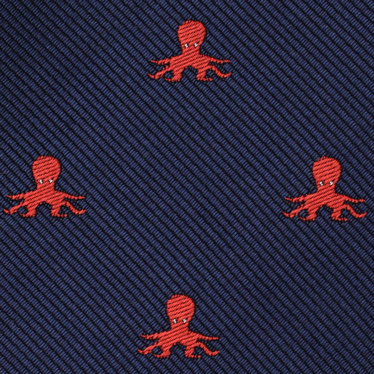 Caribbean Coral Octopus Diamond Self Bow Tie - Image 3