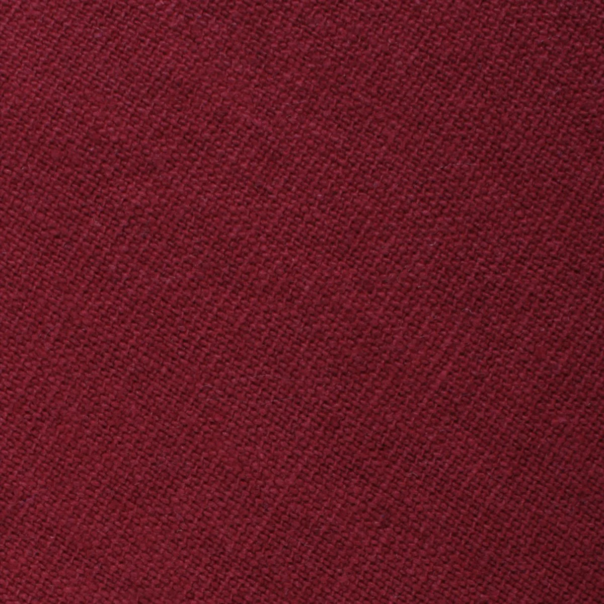 Carmine Burgundy Linen Necktie - Image 3