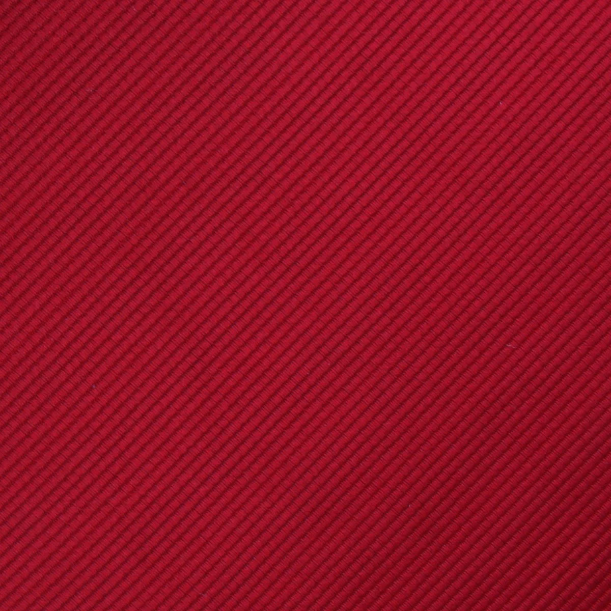 Carmine Red Twill Self Bow Tie - Image 3