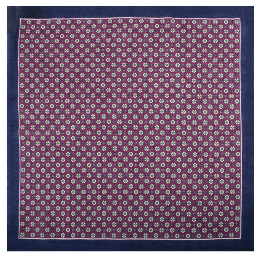 Chairman of The Board Wool Pocket Square