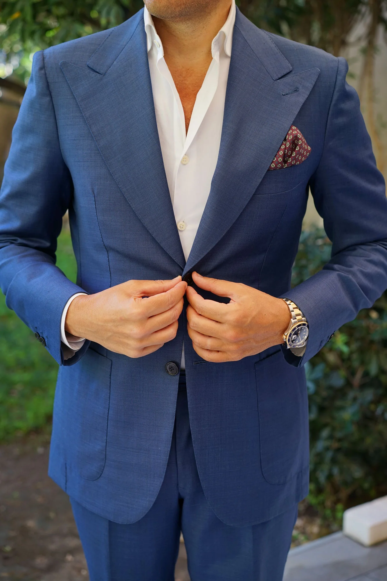 Chairman of The Board Wool Pocket Square - Image 5