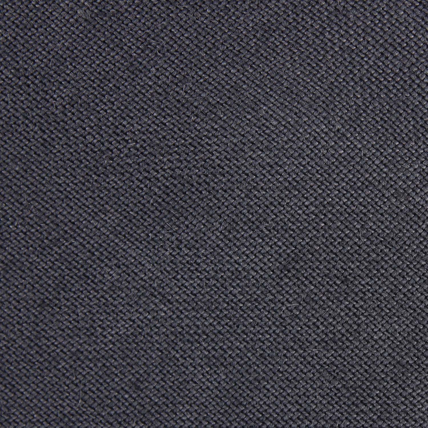 Charcoal Grey Slub Linen Kids Bow Tie - Image 2