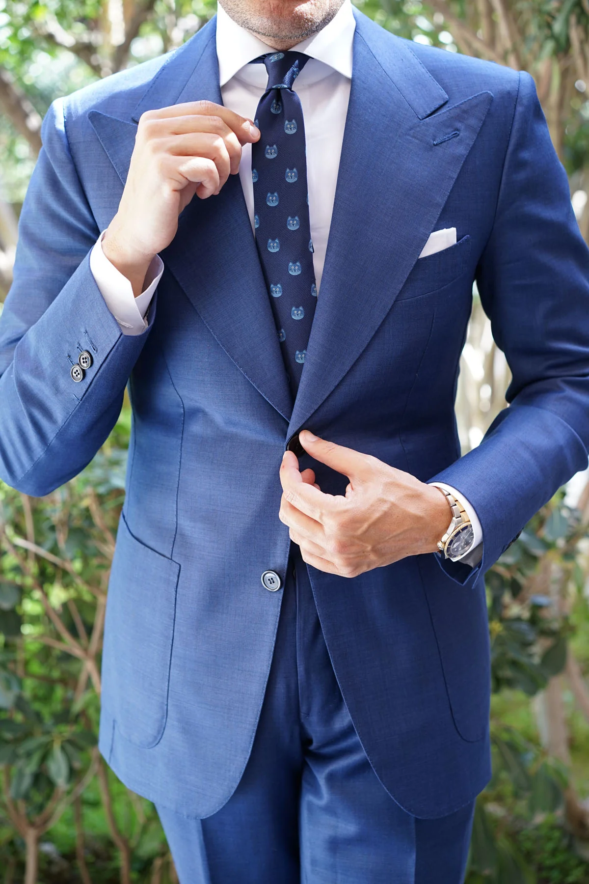 Cheshire Cat Face Skinny Tie - Image 7