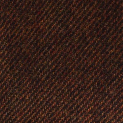 Chocolate Brown Striped Wool Kids Diamond Bow Tie - Image 2