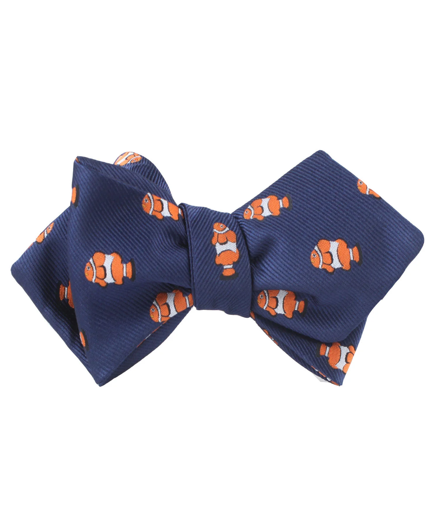Clown Fish Diamond Self Bow Tie - Image 2