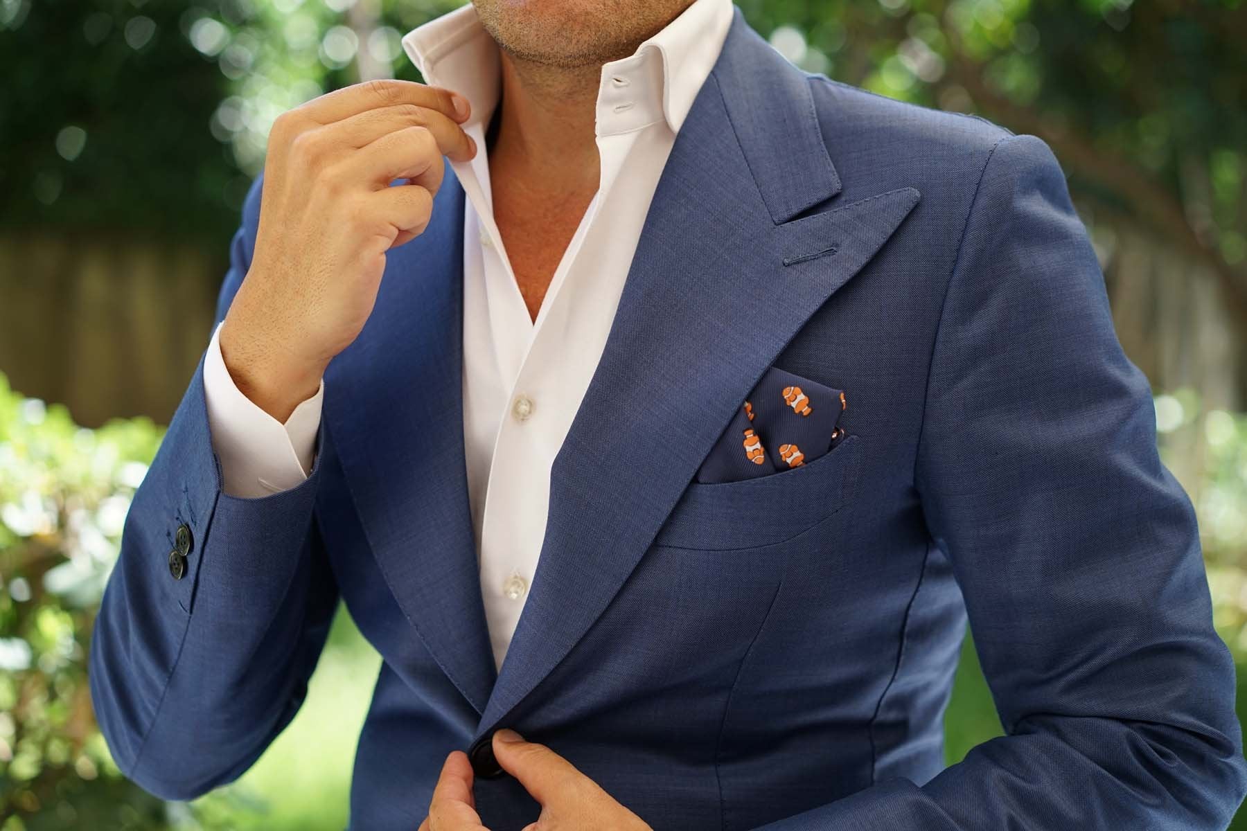 Clown Fish Pocket Square - Image 3