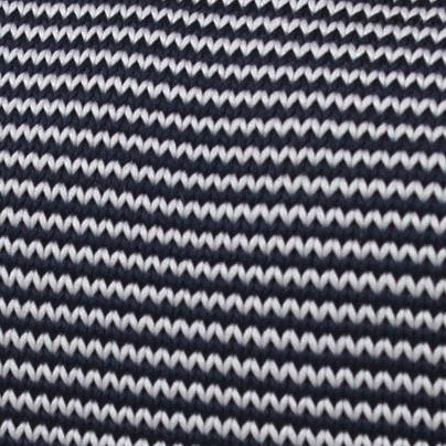 Coolidge Navy Blue Pattern Knitted Tie - Image 2