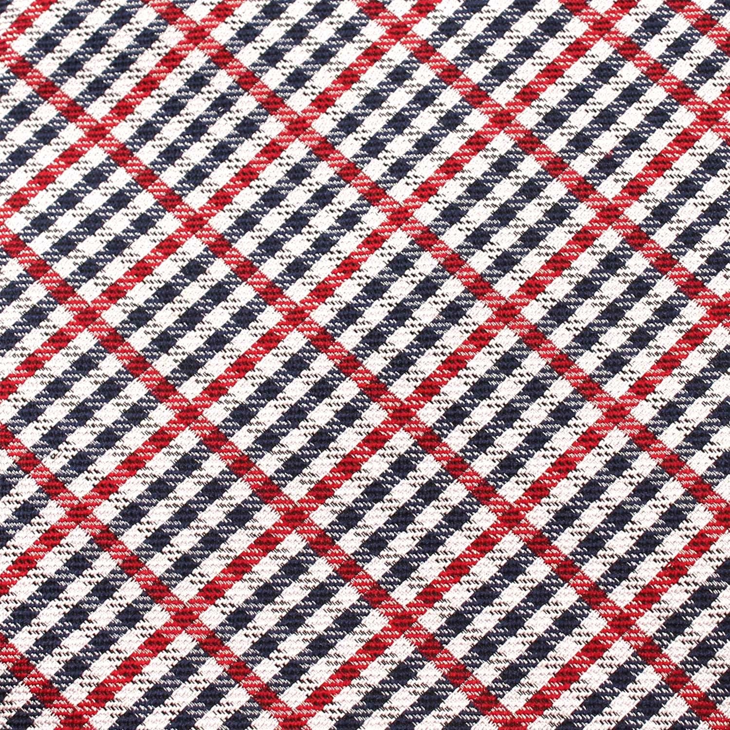 Crimson Gingham Pocket Square - Image 2