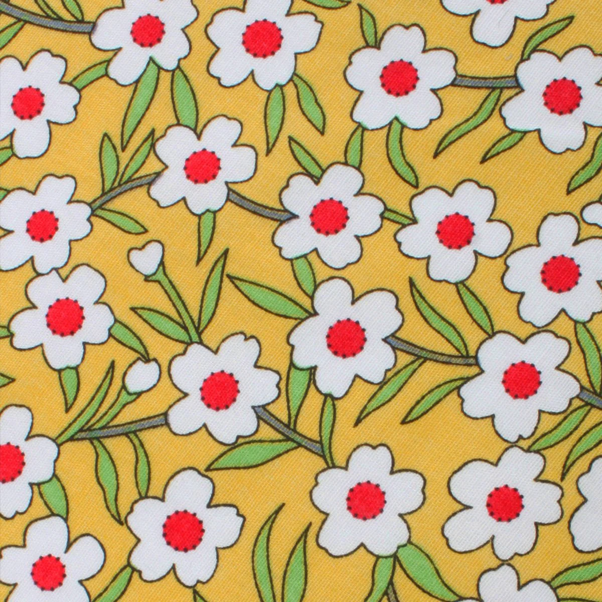 Cuban Marigold Floral Bow Tie - Image 2