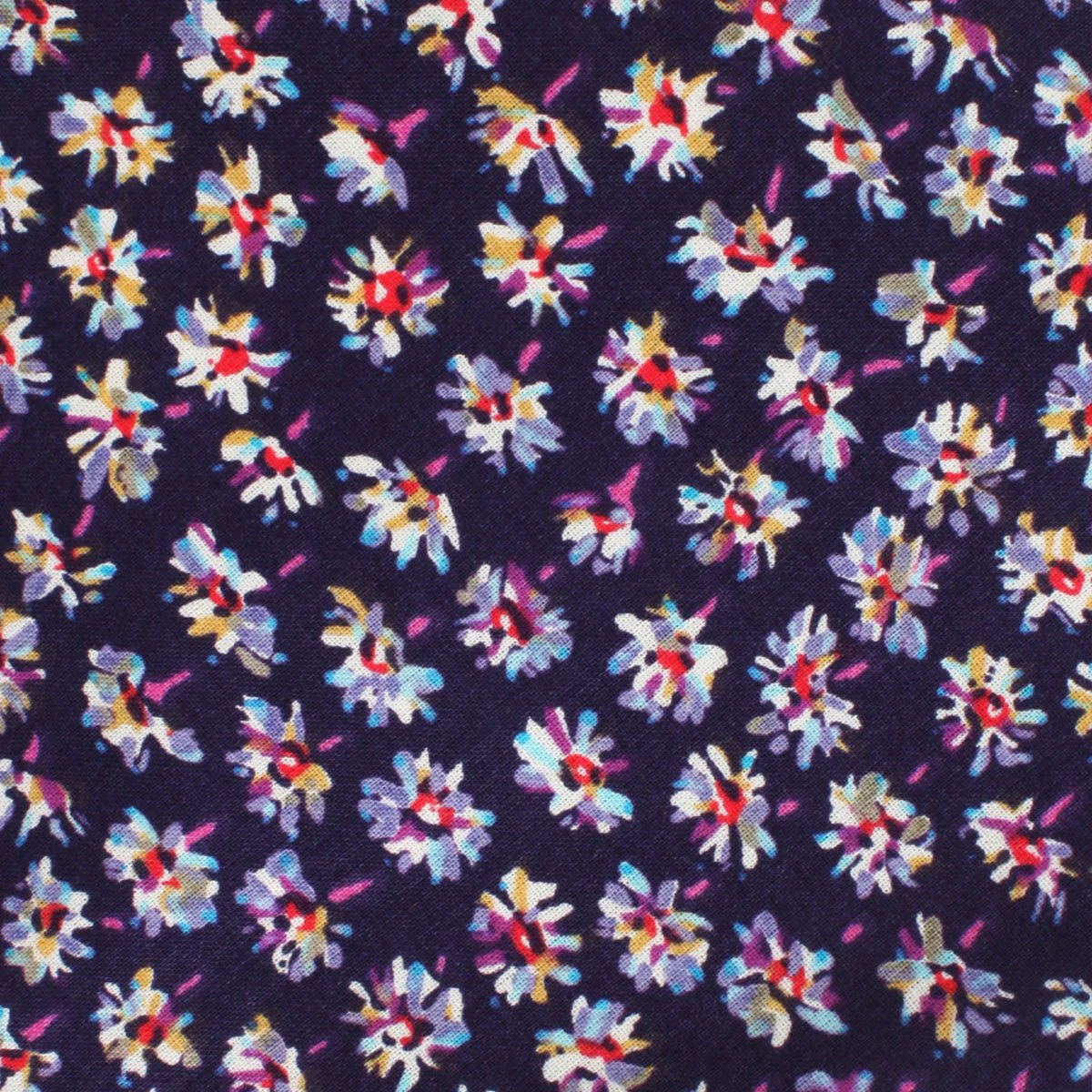 Culiacán Purple Floral Self Bow Tie - Image 3