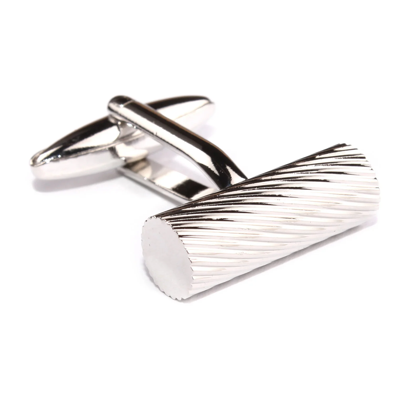 Cylinder Groove Cufflinks - Image 4