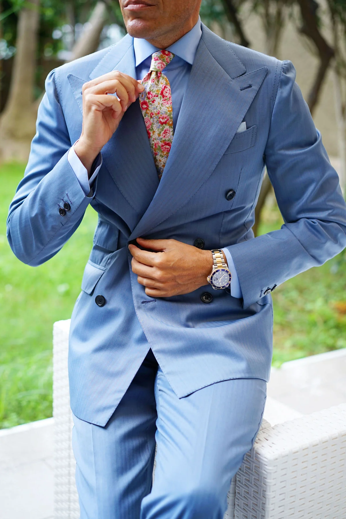 Daisy Floral Tie - Image 9