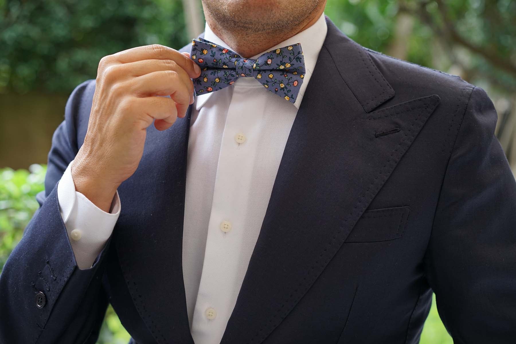 Dantesco Museo Floral Bow Tie - Image 9