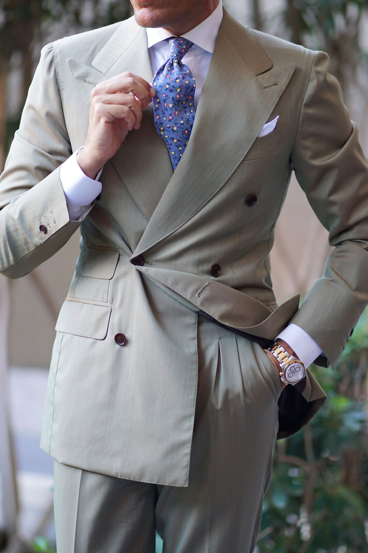 Dantesco Museo Floral Necktie - Image 12
