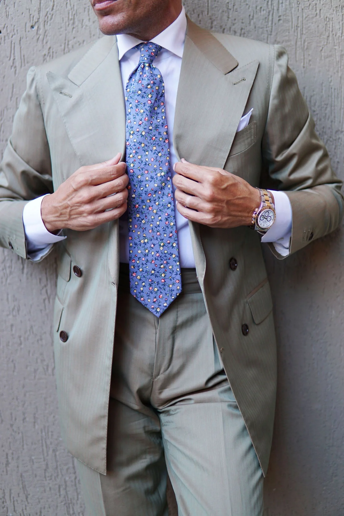 Dantesco Museo Floral Necktie - Image 14