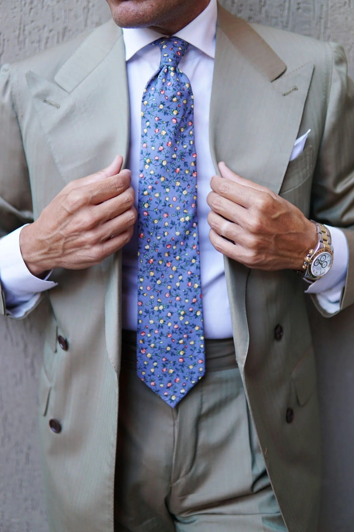 Dantesco Museo Floral Necktie - Image 18