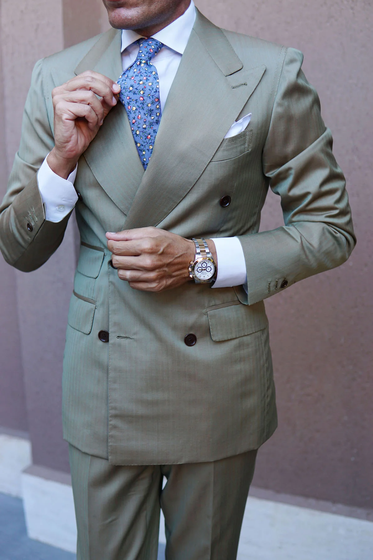Dantesco Museo Floral Necktie - Image 21